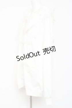 画像2: Ank Rouge / うさちゃんパーカー M 白 Y-26-01-31-085-CA-TO-SZ-ZI