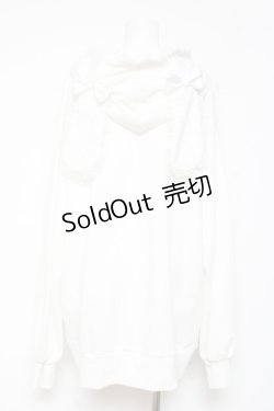 画像3: Ank Rouge / うさちゃんパーカー M 白 Y-26-01-31-085-CA-TO-SZ-ZI