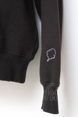 画像3: CLOTTY / BIG CC SWEAT-SHIRT 綿アメシグネチャートレーナー  黒 Y-26-01-31-092-LO-TO-SZ-ZY