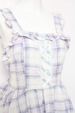 画像4: Alice Mashiro / TT*MAティアードジャンパースカート  ラベンダー Y-26-01-31-099-LO-OP-SZ-ZY