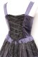 画像4: axes femme kawaii / リブラリーアビスチェ風ワンピース M パープル Y-26-01-31-100-AX-BL-SZ-ZY (4)