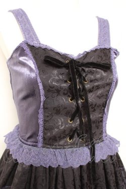 画像5: axes femme kawaii / リブラリーアビスチェ風ワンピース M パープル Y-26-01-31-100-AX-BL-SZ-ZY