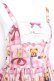 画像5: axes femme kawaii / ベアズベーカリー柄ジャンスカ M ピンク Y-26-01-31-104-AX-OP-SZ-ZY (5)