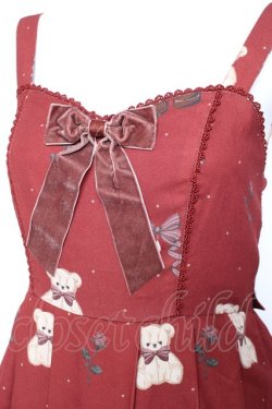 画像5: axes femme kawaii / プレゼントベアージャンスカ M ワイン Y-26-01-31-105-AX-OP-SZ-ZY