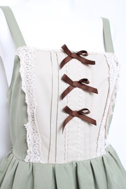 画像4: axes femme kawaii / クラシカルドールジャンスカ M グリーン Y-26-01-31-106-AX-OP-SZ-ZY