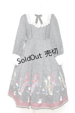 画像1: axes femme kawaii / 猫会ワンピース M 黒 Y-26-01-31-119-AX-OP-SZ-ZY