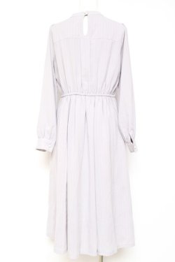 画像2: axes femme POETIQUE / チョーカーデザインロングワンピース M ラベンダー Y-26-01-31-120-AX-OP-SZ-ZY