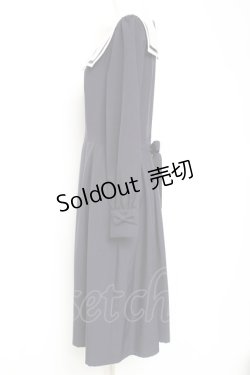 画像3: Innocent World White / スクエアーカラーワンピース  ネイビー Y-26-01-31-125-IW-OP-SZ-ZY