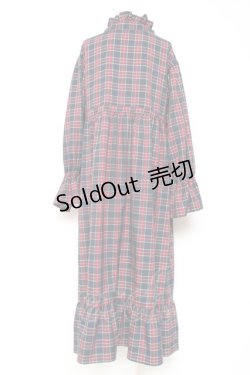 画像2: merry jenny / チェックワンピース  紺 Y-26-01-31-126-LO-OP-SZ-ZT631