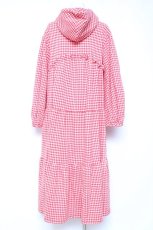 画像3: Candy Stripper / HOLIDAY GINGHAM CHECK TIERED ワンピース 2 レッド Y-26-01-31-127-PU-OP-SZ-ZT632 (3)