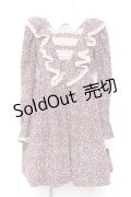 MILK / Lovely mini ドレス  ベリーフラワー Y-26-01-31-128-ML-OP-SZ-ZT625