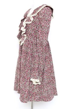 画像2: MILK / Lovely mini ドレス  ベリーフラワー Y-26-01-31-128-ML-OP-SZ-ZY