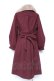 画像2: axes femme POETIQUE / アシメナポレオンロングコート M ワイン Y-26-01-31-130-AX-CO-SZ-ZT0203F (2)