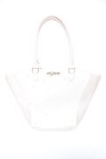 axes femme kawaii / パールシェルトートバッグ  生成り Y-26-01-31-025-AX-BG-SZ-ZY