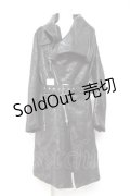 BUFFALO BOBS / MICHELANGIOLO ドレープネック コート 1-2 ブラック Y-26-01-31-136-PU-CO-SZ-ZY