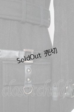 画像5: SEX POT ReVeNGe / ファーフードベルトデザインコート M 黒 Y-26-01-31-137-SP-CO-SZ-ZY