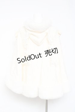 画像3: Ank Rouge / うさちゃんニットポンチョ M オフホワイト Y-26-01-31-145-CA-CO-SZ-ZT0203F