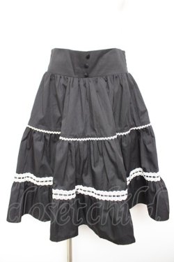 画像1: Eri Aino's Collection / シャーロットの水曜日スカート M 黒 Y-26-01-31-157-LO-SK-SZ-ZY