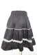 画像2: Eri Aino's Collection / シャーロットの水曜日スカート M 黒 Y-26-01-31-157-LO-SK-SZ-ZY (2)