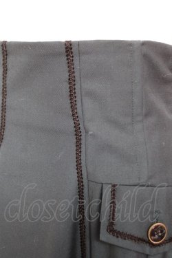 画像3: Sheglit / "Orleans"ナポレオンショートスカート M グリーン Y-26-01-31-162-EL-SK-SZ-ZY