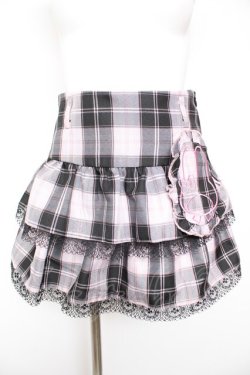 画像1: QOOZA / My Melody mini skirt  ピンク Y-26-01-31-163-PU-SK-SZ-ZY