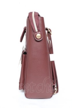 画像2: m petit by misako / AMリュック  濃赤 Y-26-01-31-028-LO-BG-SZ-ZY