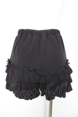 画像2: Honey Cinnamon / フリルパンツ F 黒 Y-26-01-31-165-LO-PA-SZ-ZY