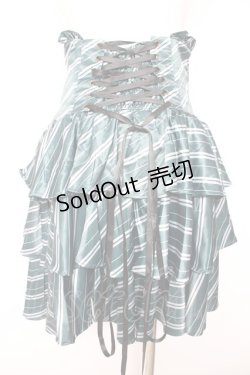 画像2: ATELIER PIERROT / ハリー・ポッター フリルコルセットスカート  スリザリン(グリーン) Y-26-01-31-166-EL-SK-SZ-ZY