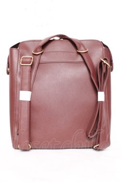 画像3: m petit by misako / AMリュック  濃赤 Y-26-01-31-028-LO-BG-SZ-ZY