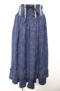 axes femme kawaii / メアリースカート M 紺 Y-26-01-31-176-AX-SK-SZ-ZY