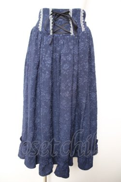 画像1: axes femme kawaii / メアリースカート M 紺 Y-26-01-31-176-AX-SK-SZ-ZY