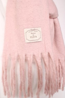 画像2: Maison de FLEUR / フリンジストール F ピンク Y-26-01-31-029-LO-ZA-SZ-ZY