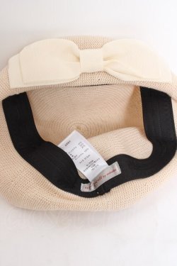 画像5: m petit by misako / NINA'Sコラボベレー  生成り Y-26-01-31-031-LO-AC-SZ-ZY