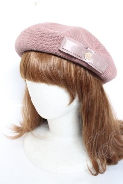 画像1: m petit by misako / NINA'Sコラボベレー  ピンク Y-26-01-31-032-LO-AC-SZ-ZY