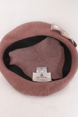 画像5: m petit by misako / NINA'Sコラボベレー  ピンク Y-26-01-31-032-LO-AC-SZ-ZY