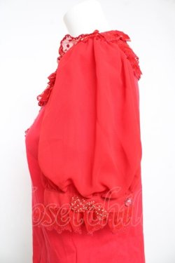 画像4: Angelic Pretty / ふわふわリボン半袖カットソー  赤 Y-26-02-01-037-AP-TO-SZ-ZY