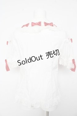 画像2: Angelic Pretty / スカラップチュールブラウス  白 Y-26-02-01-039-AP-BL-SZ-ZY