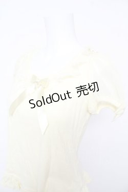 画像3: Angelic Pretty / ふわふわ袖カットソー  イエロー Y-26-02-01-040-AP-OP-SZ-ZY