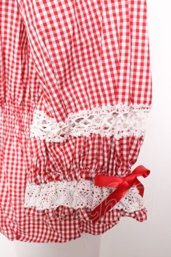 画像3: Angelic Pretty / Resortブラウス（ギンガム）  赤 Y-26-02-01-042-AP-BL-SZ-ZY