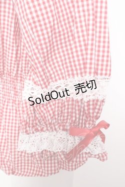 画像3: Angelic Pretty / Resortブラウス（ギンガム）  赤 Y-26-02-01-042-AP-BL-SZ-ZY