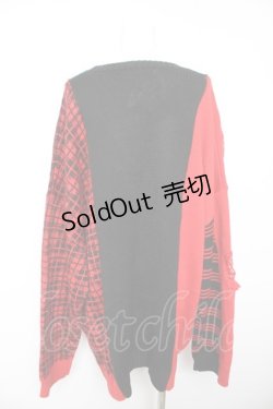 画像2: Candy Stripper / HILARIOUS BEAR KNIT  赤 Y-26-02-01-043-PU-TO-SZ-ZY