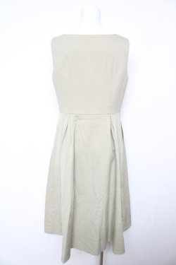 画像4: Fi.n.t  / ステッチ使いクレリックレイヤードワンピース  グリーン Y-26-02-01-044-LO-OP-SZ-ZY