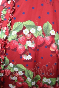 画像4: LIEF / ジューシーストロベリーシャツワンピース  レッド Y-26-02-01-062-LO-OP-SZ-ZY