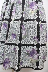 画像4: Melody BasKet / Violet laceヨーク切替ワンピース M ブラック Y-26-02-01-064-LO-OP-IG-ZY (4)
