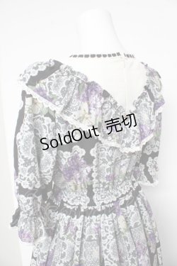 画像5: Melody BasKet / Violet laceヨーク切替ワンピース M ブラック Y-26-02-01-064-LO-OP-IG-ZY