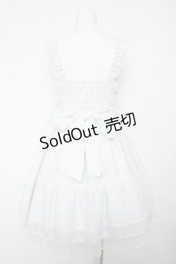 画像2: BABY, THE STARS SHINE BRIGHT / Fluffy Gingham Heart ベビードール  サックス Y-26-02-01-071-BA-OP-SZ-ZY