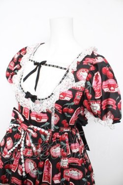 画像3: Angelic Pretty / Cherry Jam Labelワンピース  黒 Y-26-02-01-072-AP-OP-SZ-ZY