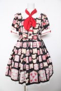 Angelic Pretty / Sunny Day Brunchワンピース  黒 Y-26-02-01-074-AP-OP-SZ-ZY