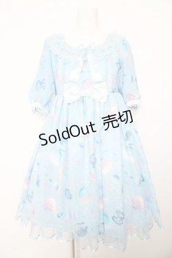 画像1: Angelic Pretty / Dream Marineワンピース  サックス Y-26-02-01-075-AP-OP-SZ-ZY