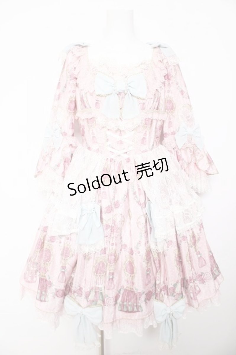画像1: Angelic Pretty / Rose Tasselワンピース  ピンク Y-26-02-01-076-AP-OP-AS-ZY (1)